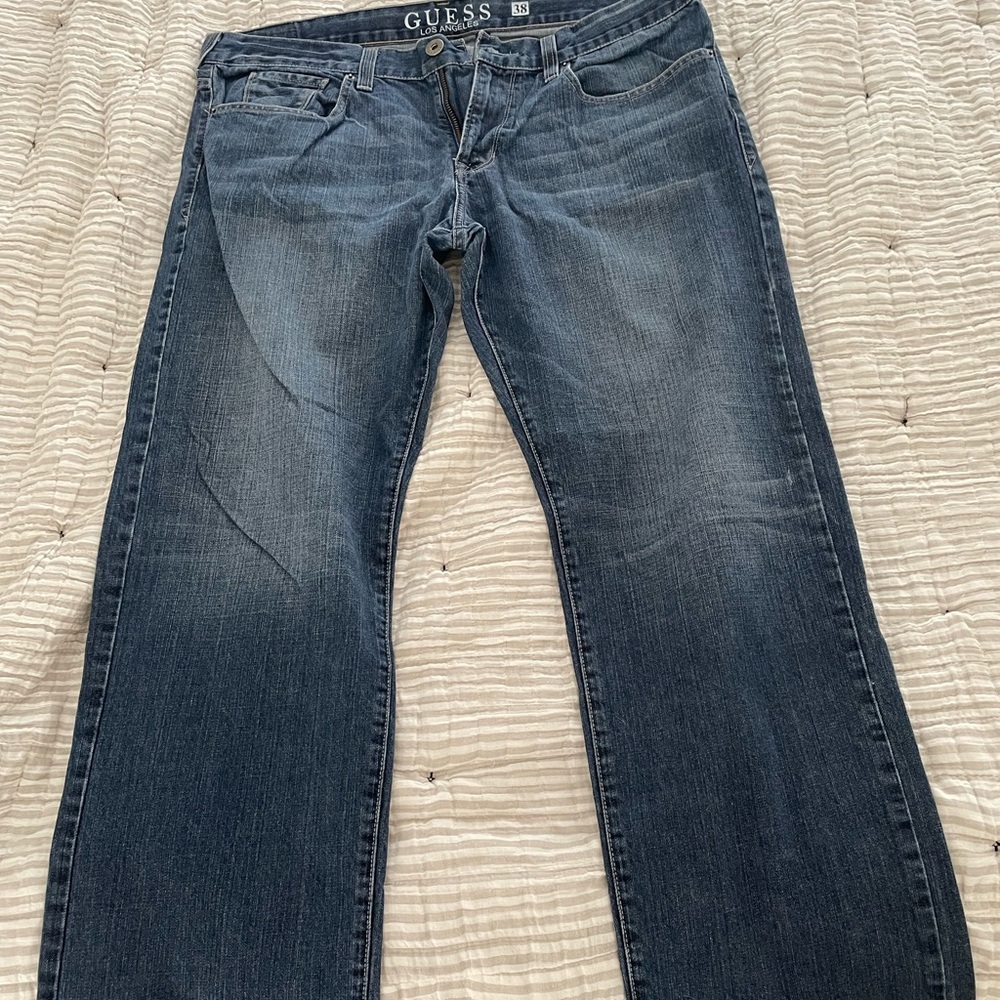Mens guess denim jeans size 38